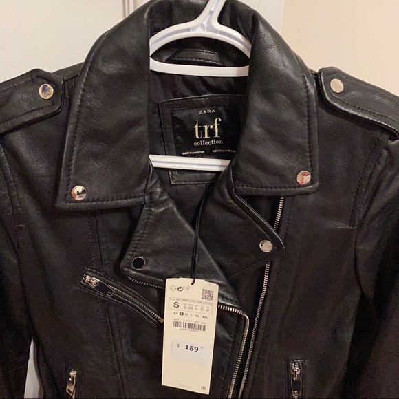 Zara Leather Jacket - Picture 6 of 6